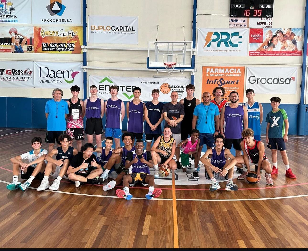 Barcelona Basket Academy concludes successful summer campus and grows internationally